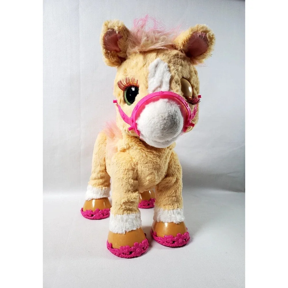 FurReal Friends Interactive Plush‎ Cinnamon My Stylin' Pony-See Video